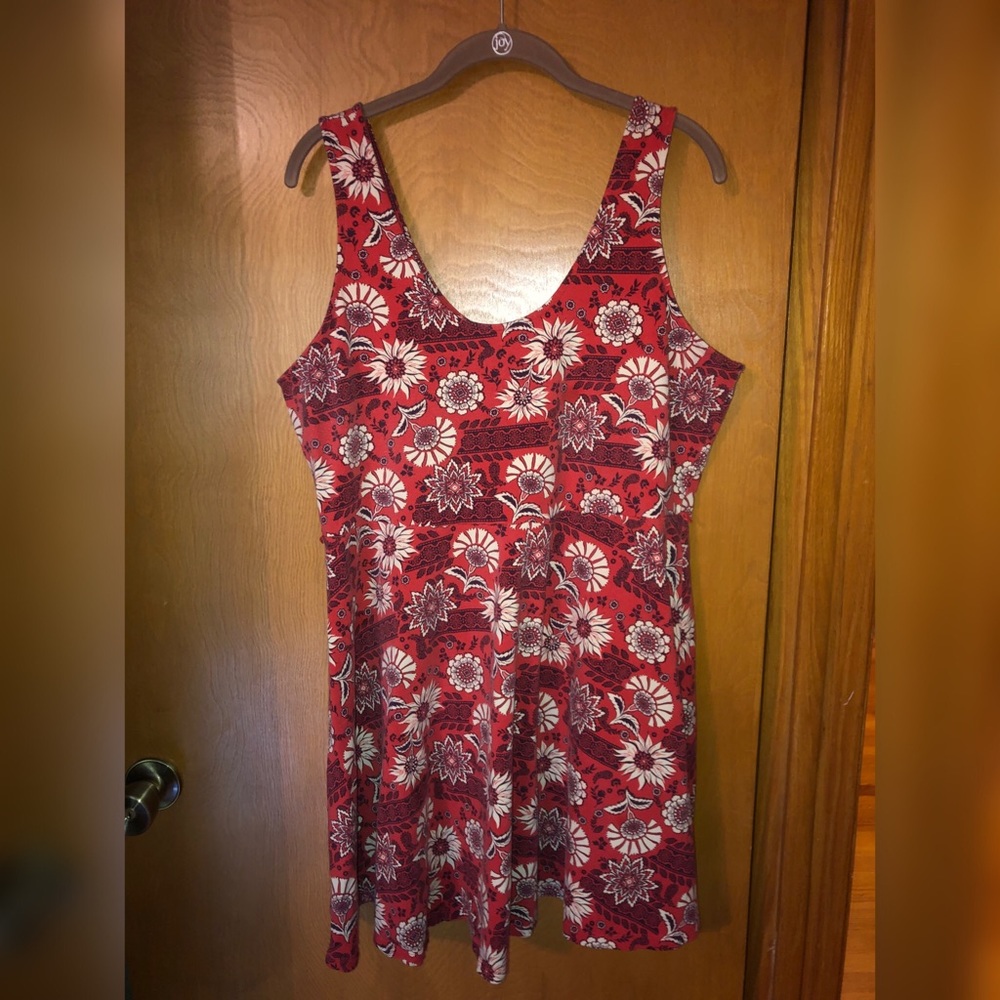 Skater dress coral/red - Picture 1 of 3